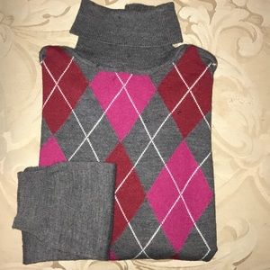 Charter Club (S) Merino Wool Blend Argyle